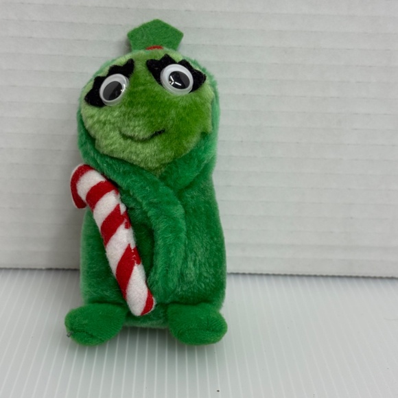 Del Monte CHRISTMAS YUMKINS 11 Fruit Vegetable Stuffed Plush Ornaments 1991 - Picture 12 of 15